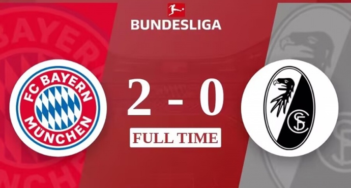 บุนเดสลีกา - บาเยิร์น มิวนิค เอาชนะ ไบรท์ทอน 2-0 ชนะ 2 นัดติด